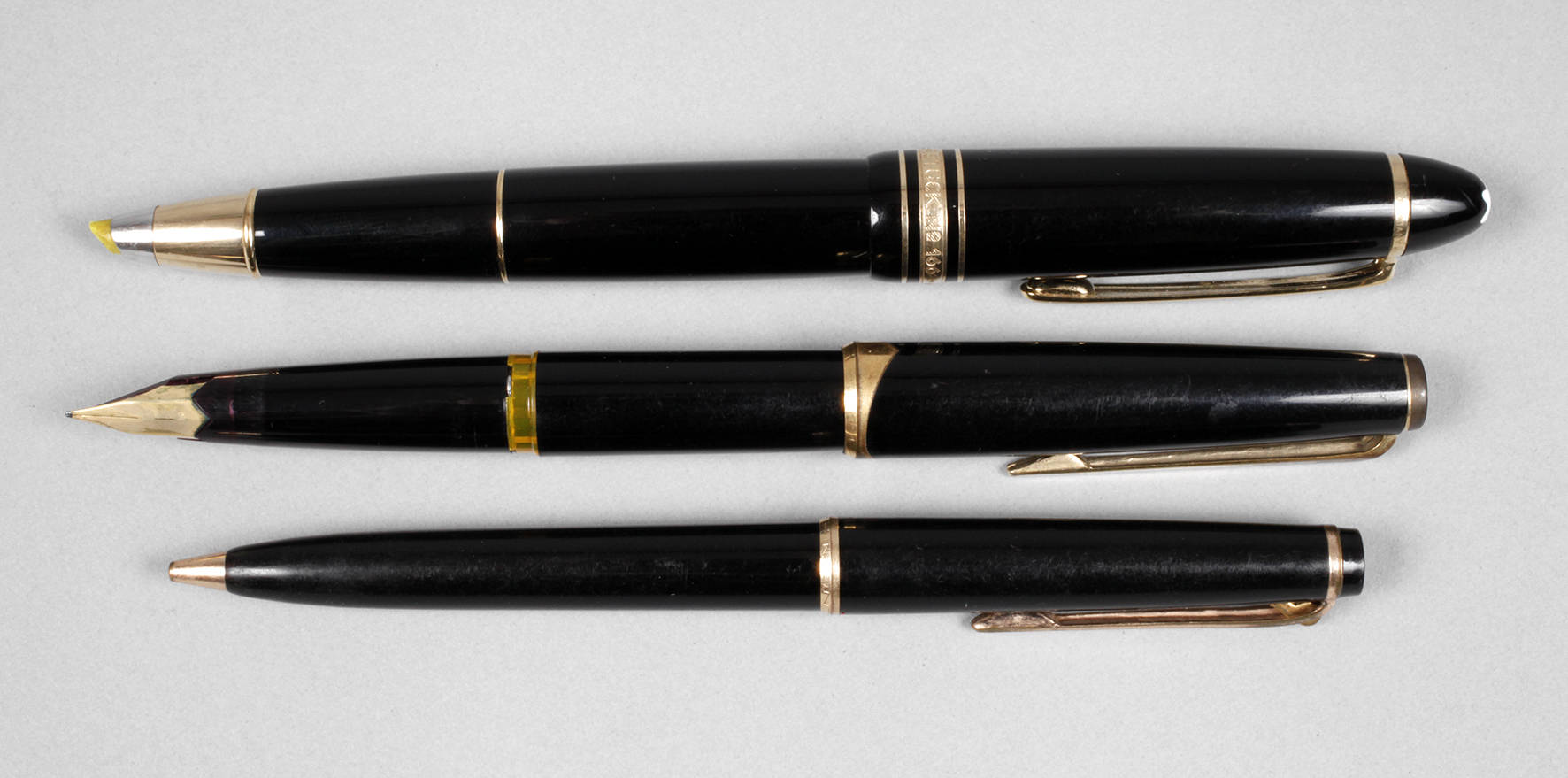 Drei Teile Mont Blanc