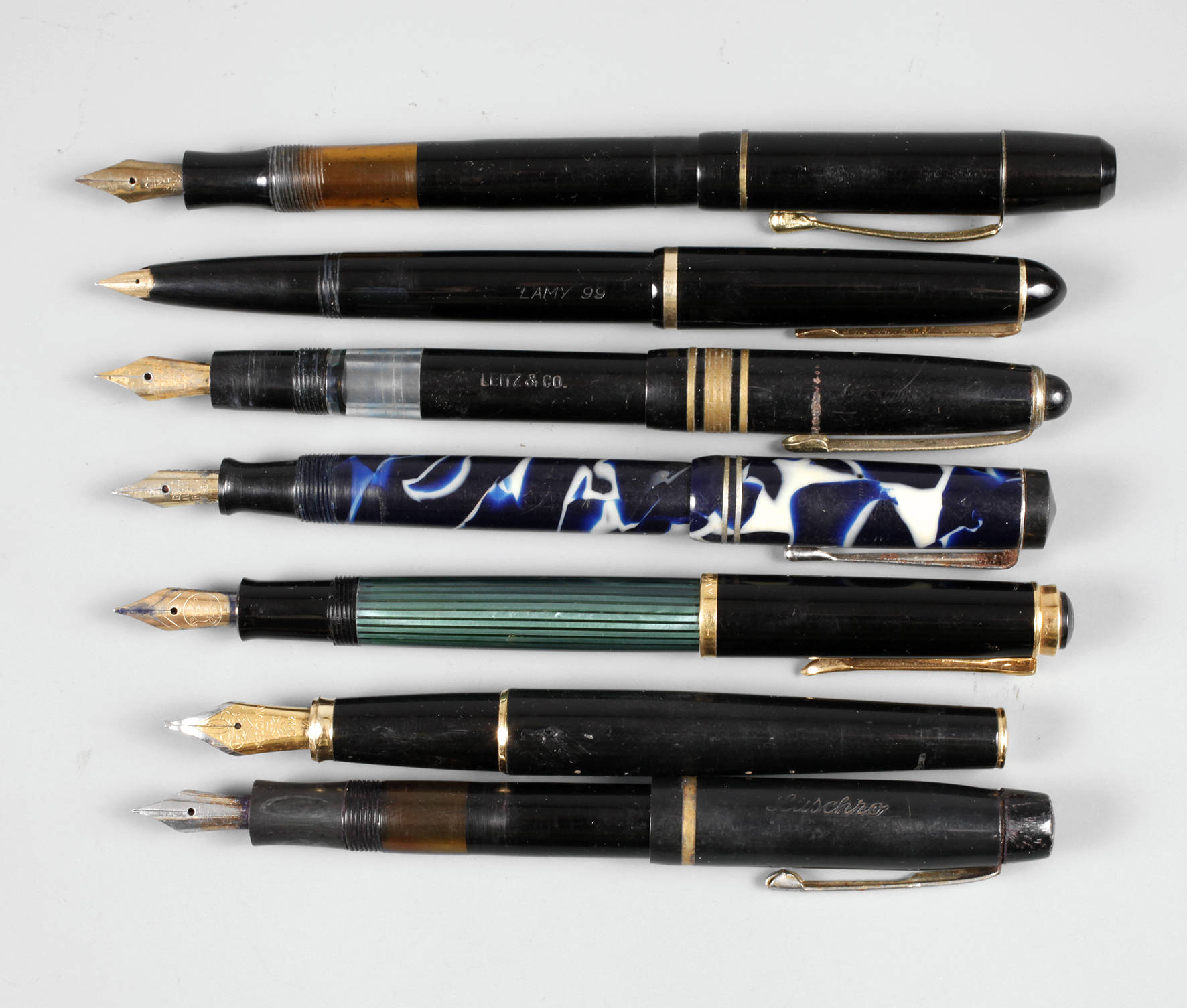 Konvolut Federhalter