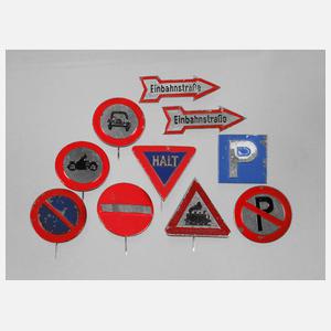Anstecknadeln Verkehrszeichen