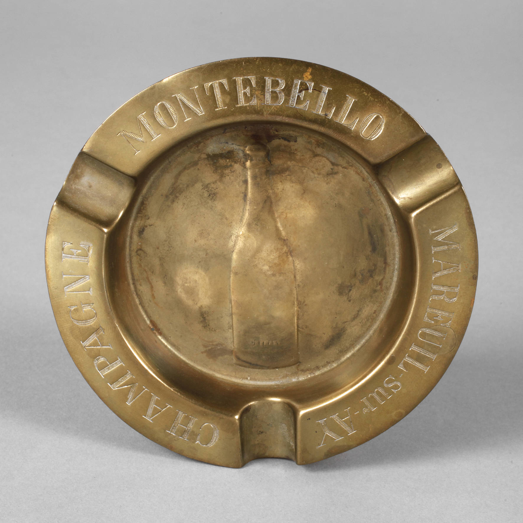 Werbeascher Champagne Montebello