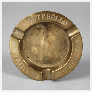 Werbeascher Champagne Montebello