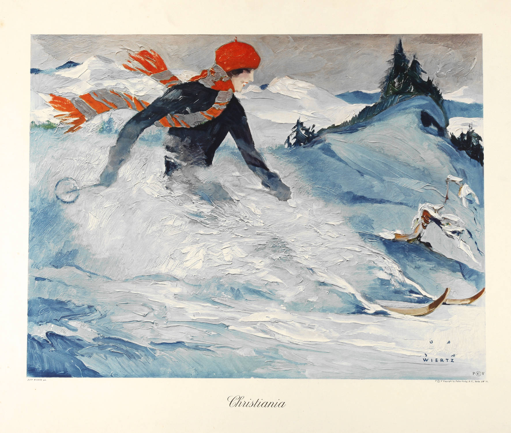 Jupp Wiertz, Winterplakat Christiania