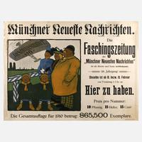 Werbeplakat Münchner Neueste Nachrichten111
