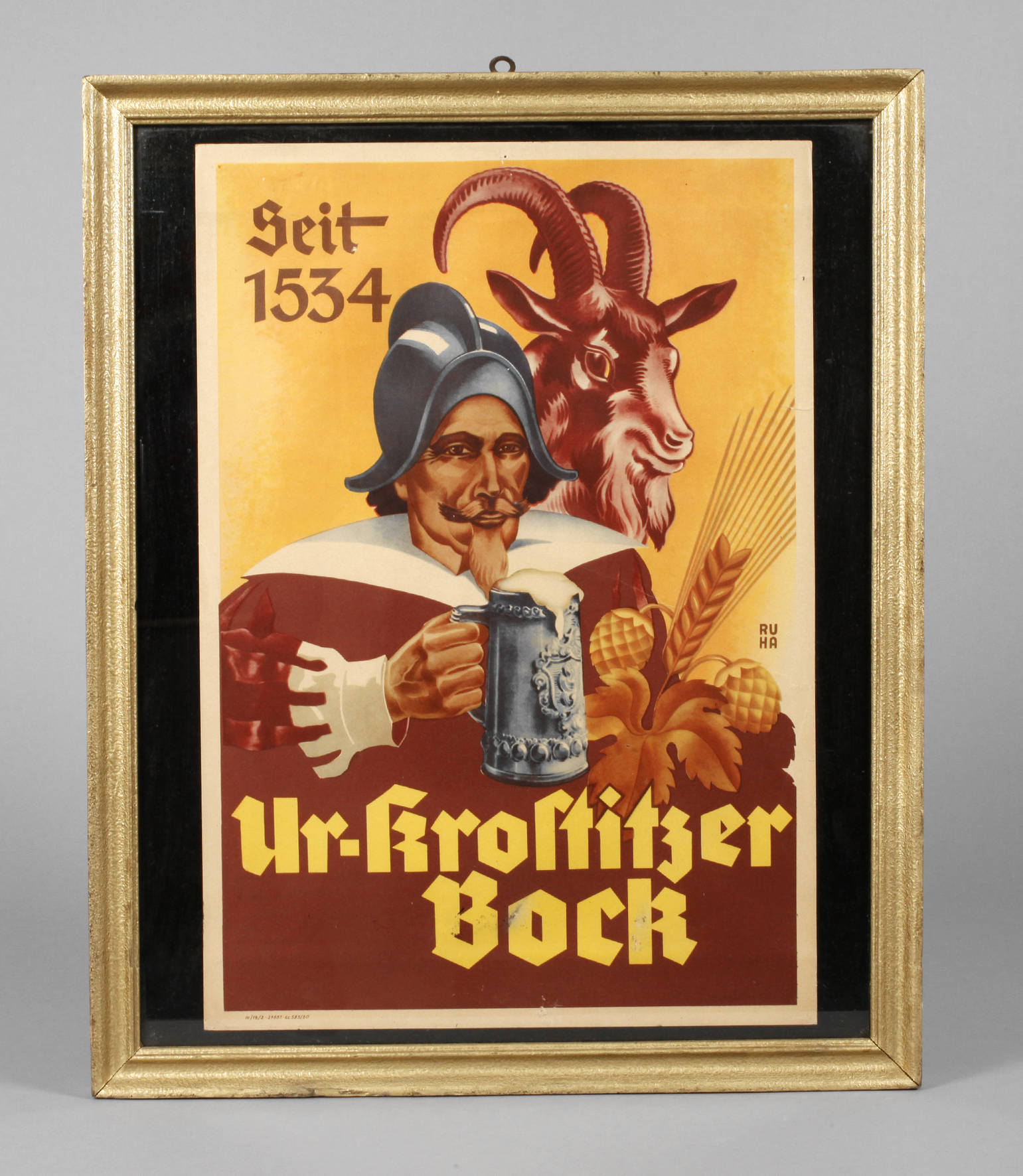 Werbeplakat Urkrostitzer