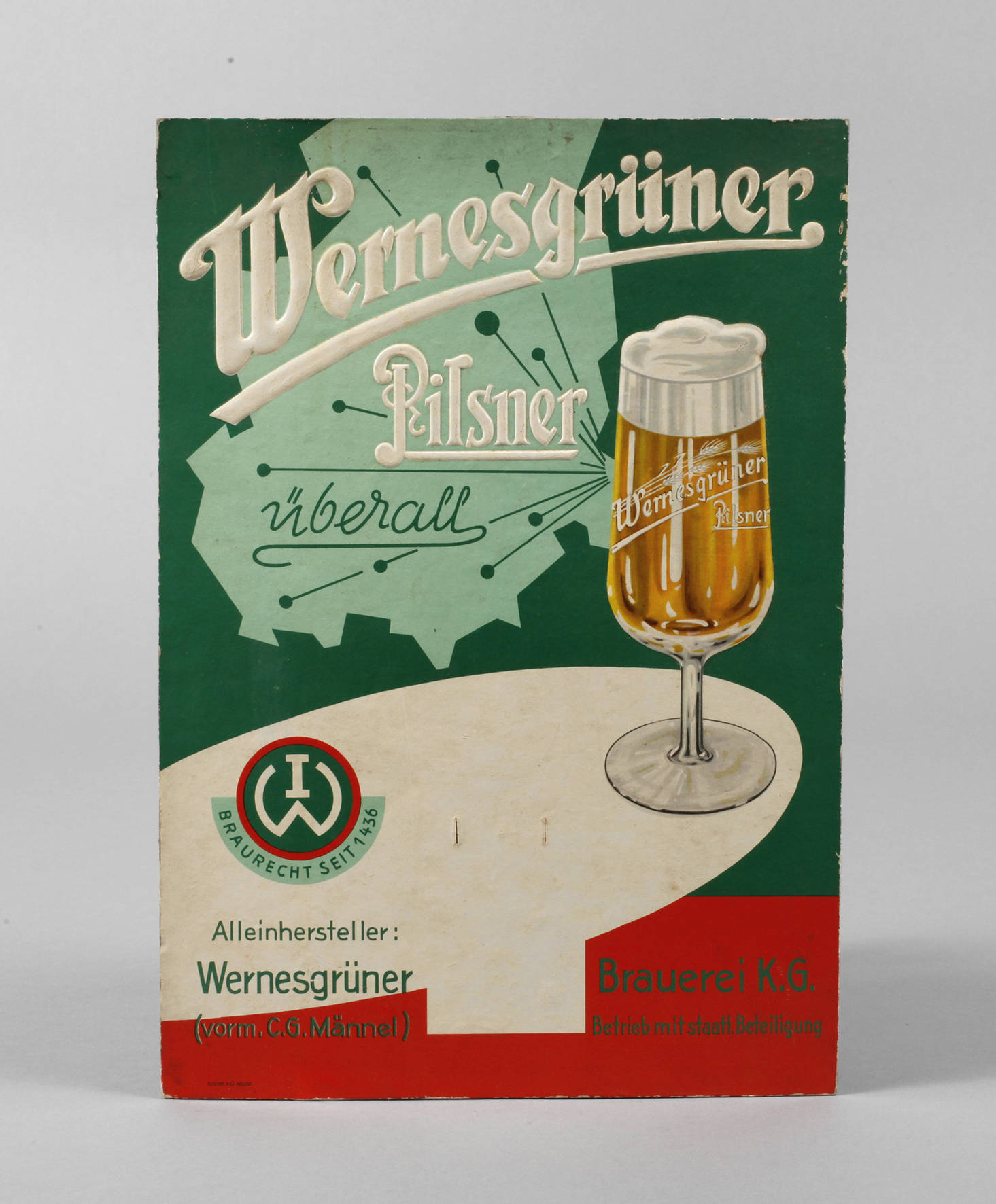 Werbeträger Wernesgrün