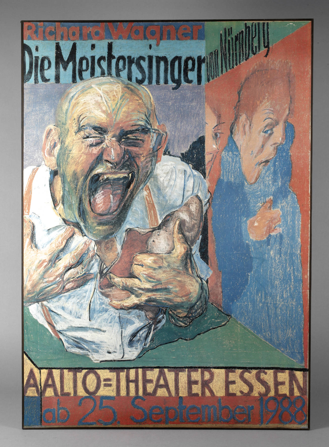 Theaterplakat Johannes Grützke