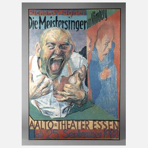 Theaterplakat Johannes Grützke