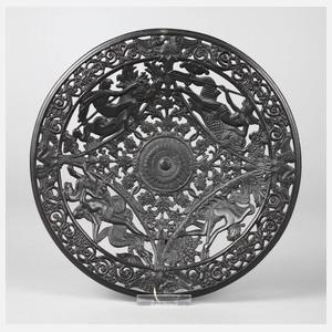 Zierteller Eisenguss