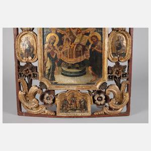 Deesis mit Randheiligen