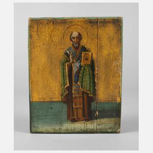 Ikone Heiliger Nikolaus