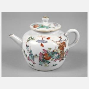 Teekanne Famille rose