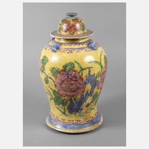 Deckelvase China
