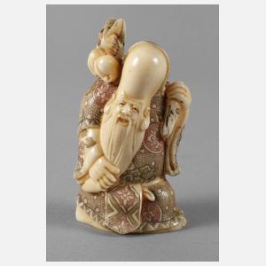 Kleine Elfenbeinschnitzerei