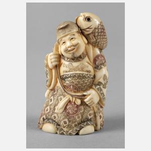 Kleine Elfenbeinschnitzerei