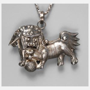 Anhänger als Fo-Hund mit Kette