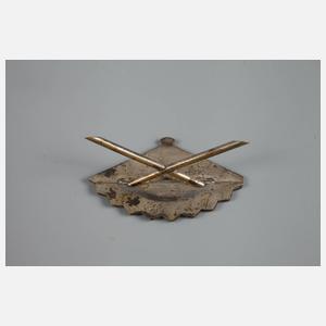 Vier Platzkartenhalter