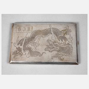 Silber Zigarettenetui