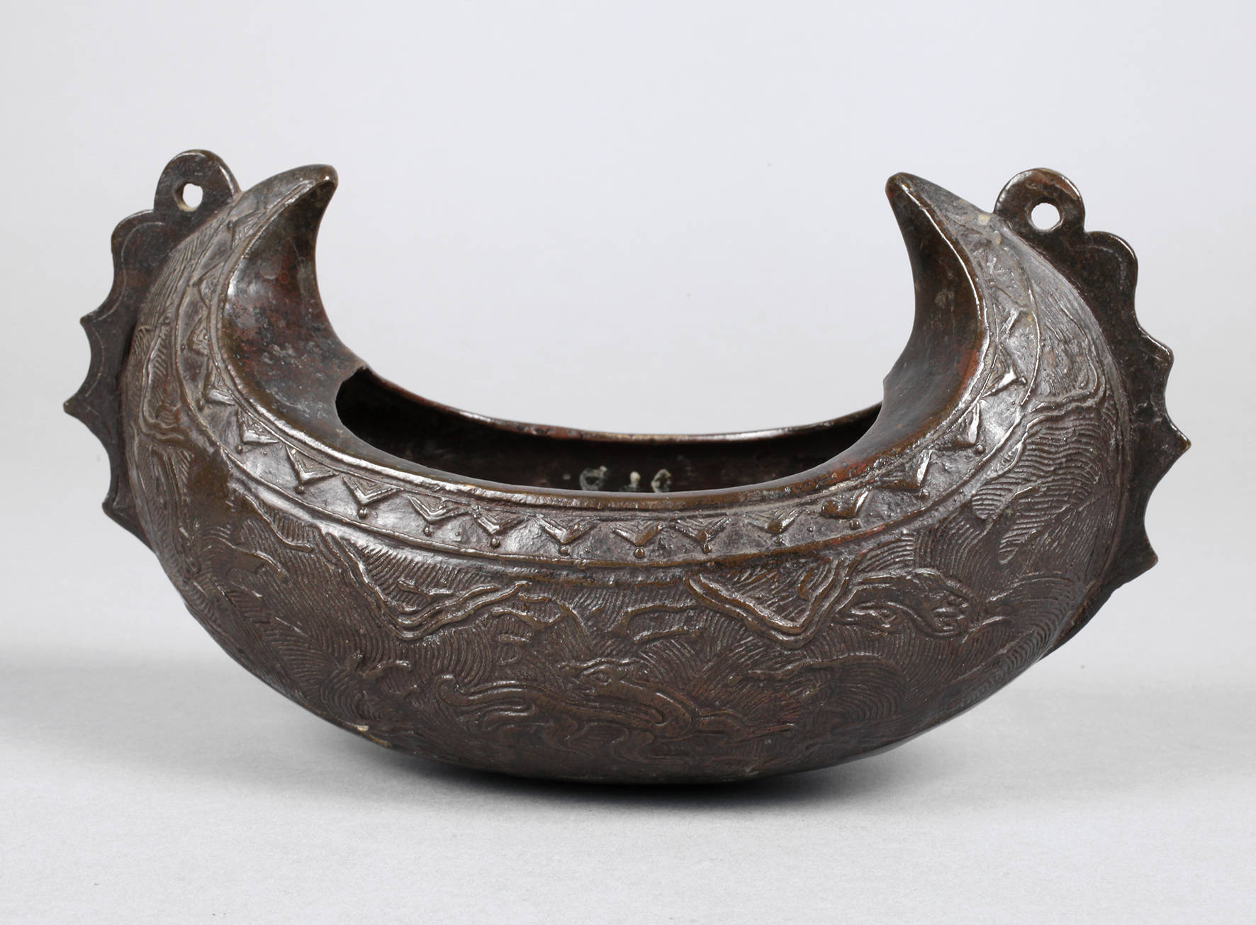 Bronzeschiffchen China