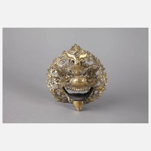 Paar figürliche Wandappliken