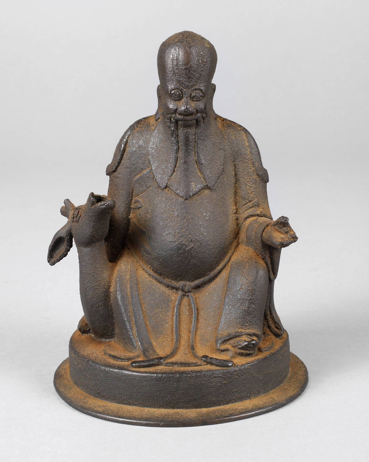 Figürliche Eisengussplastik