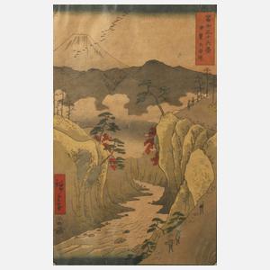 Ando Hiroshige, ”Kai Inume Toge”