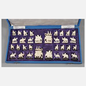 Schachspiel Elfenbein