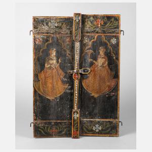 Zwei Schranktüren Indien