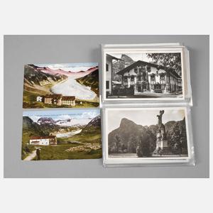 Kleines Postkartenalbum Alpen