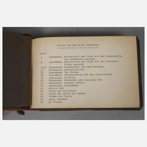 Kleines Postkartenalbum ”Jerusalem”