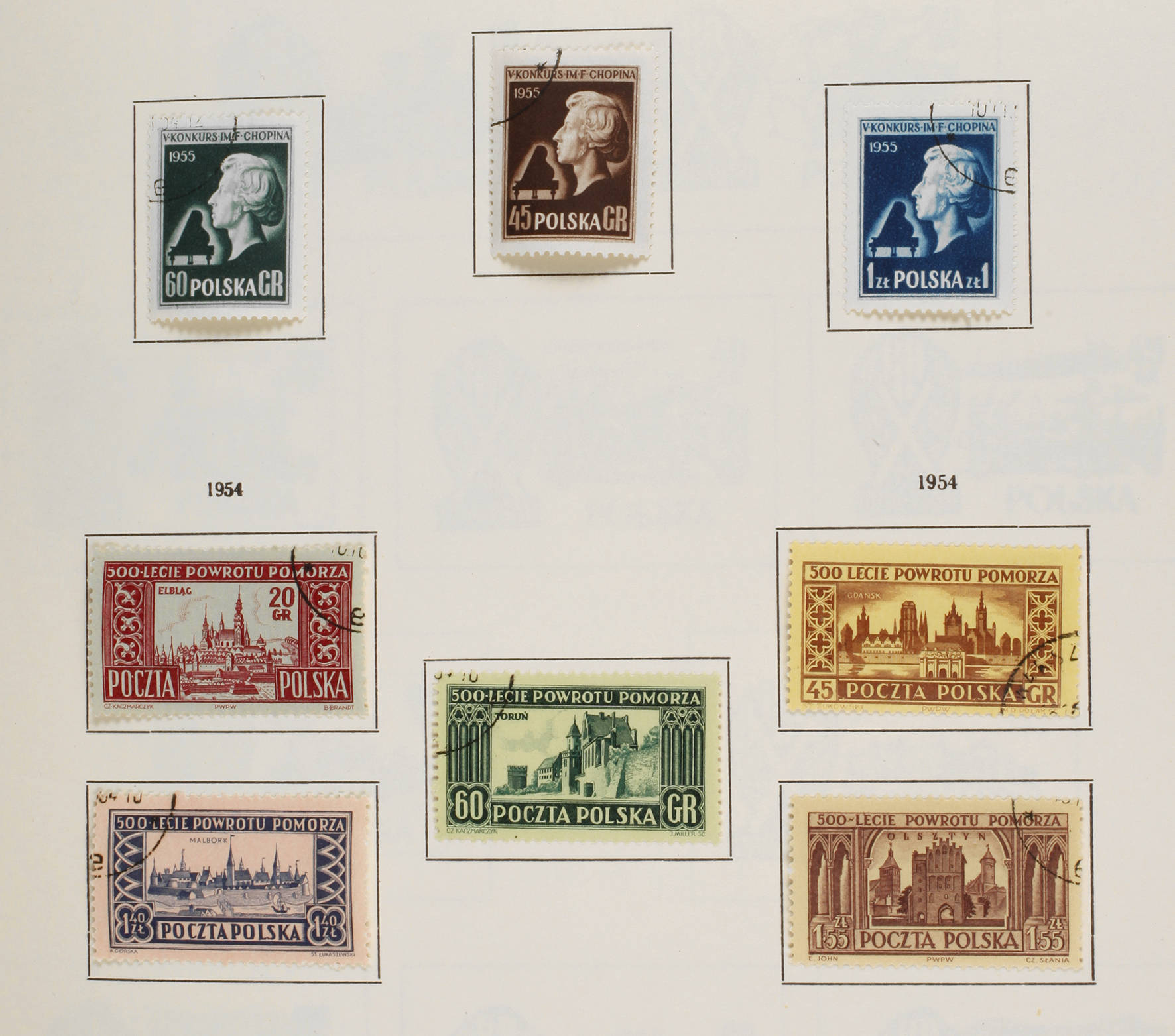 Briefmarkensammlung Polen