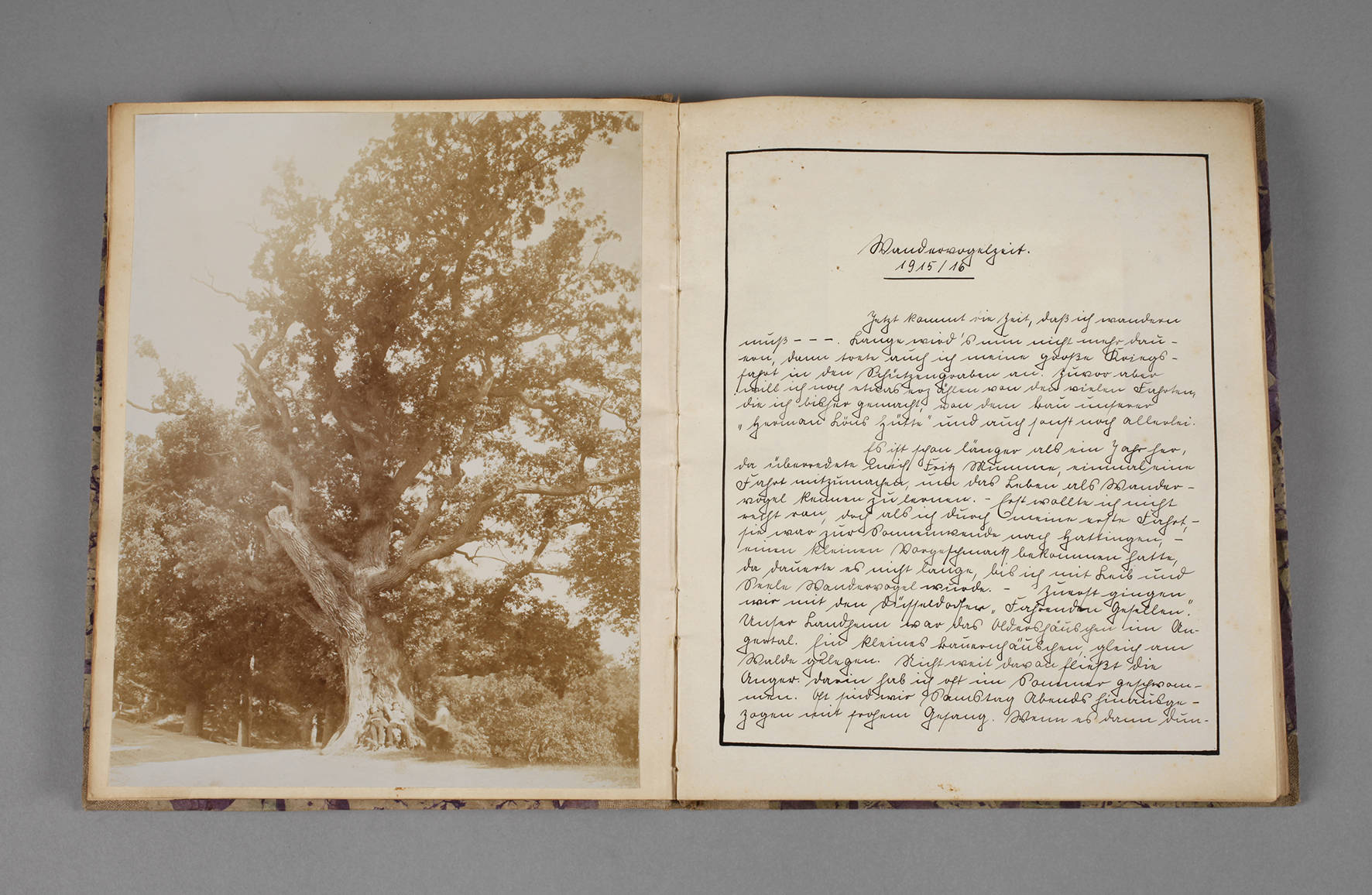 Erinnerungsalbum Wandervogelbewegung