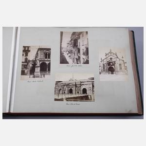 Zwei Fotobände ”Italien 1892–93”
