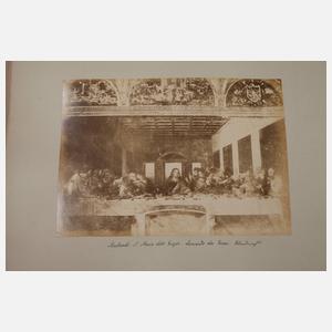 Zwei Fotobände ”Italien 1892–93”