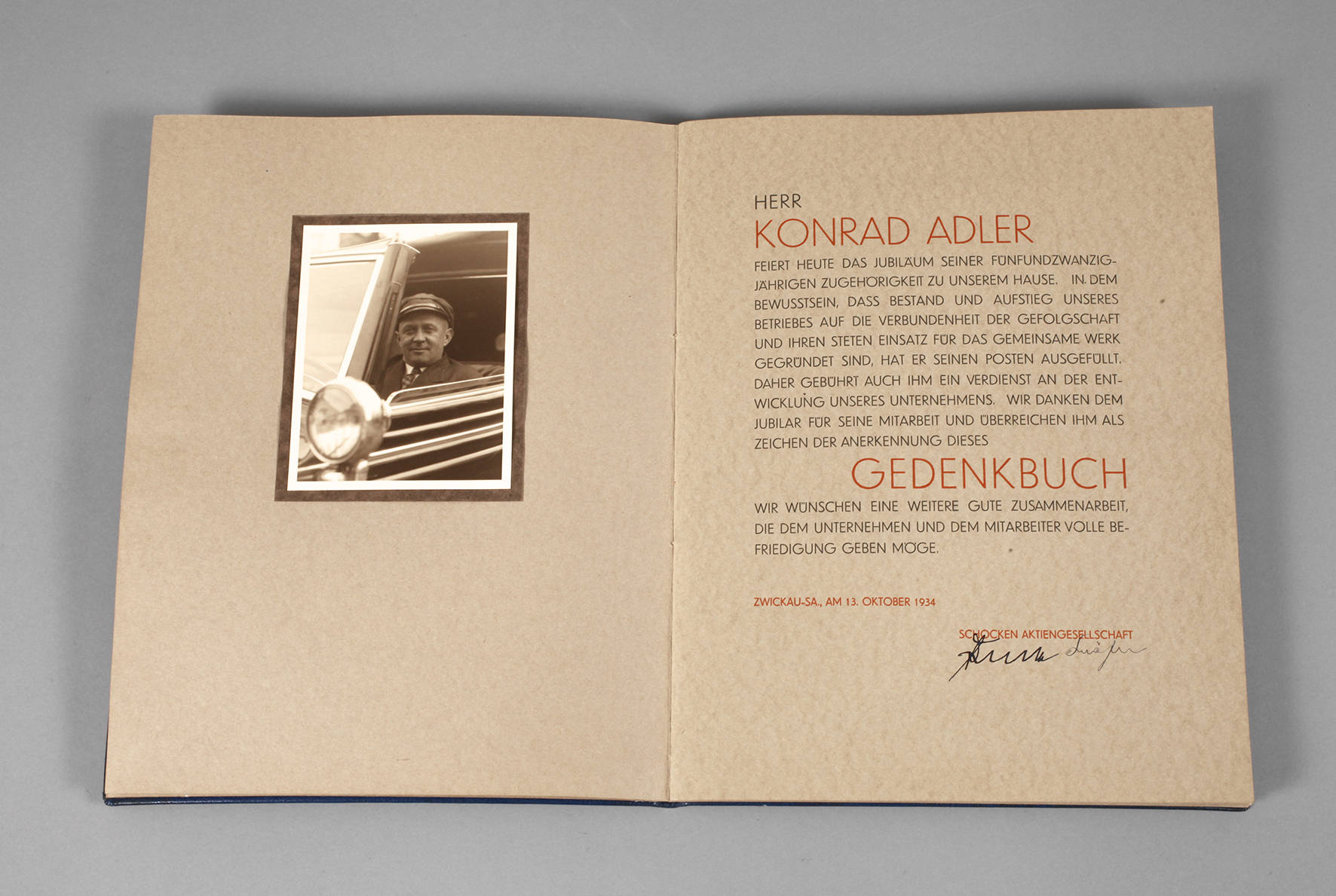 Fotomappe Kaufhaus Schocken