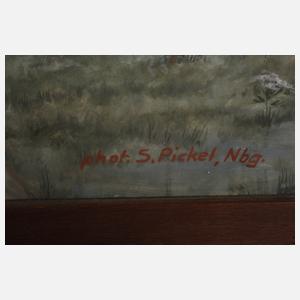 Erinnerungsbild Trachtenverein ”D´Kirchstoaner” 1930