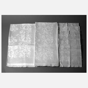 Tafelgarnitur Rosendekor