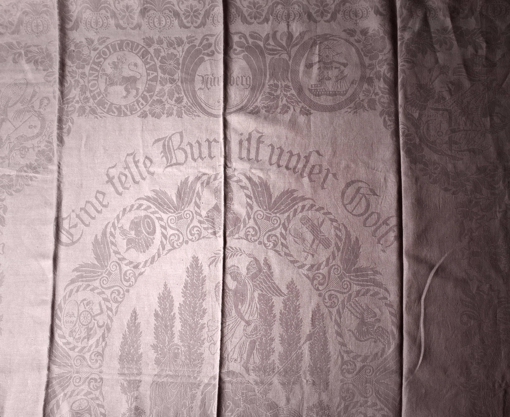 Patriotische Gebilddamast-Tischdecke