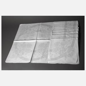 Elf Servietten Floraldekor