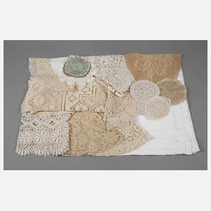 Konvolut Spitzendeckchen