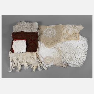 Konvolut Spitzendecken