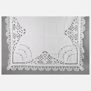 Feine Handarbeitsdecke