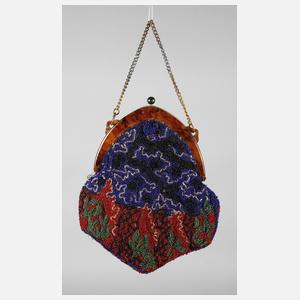 Perltasche Art déco