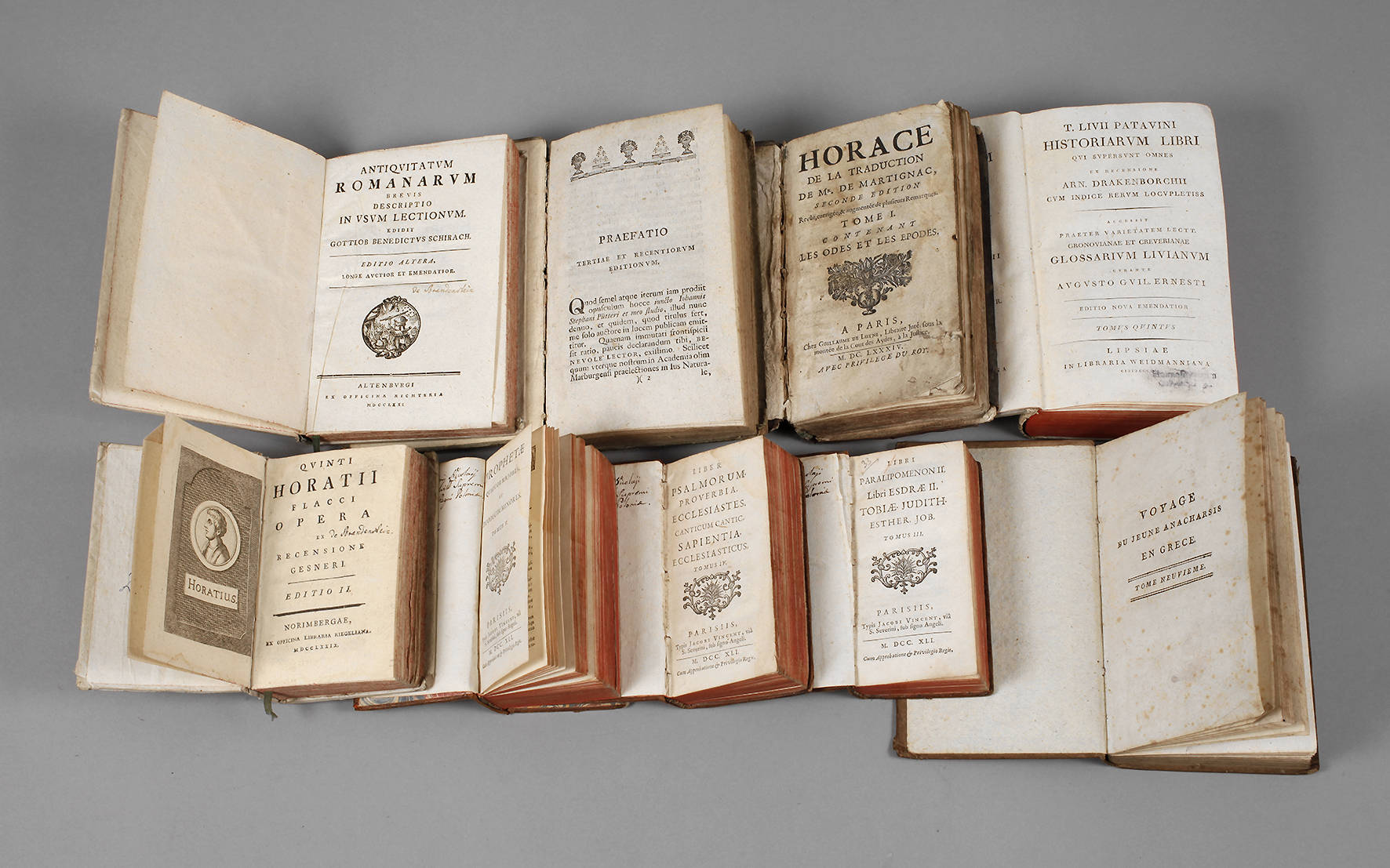 Konvolut Literatur um 1750