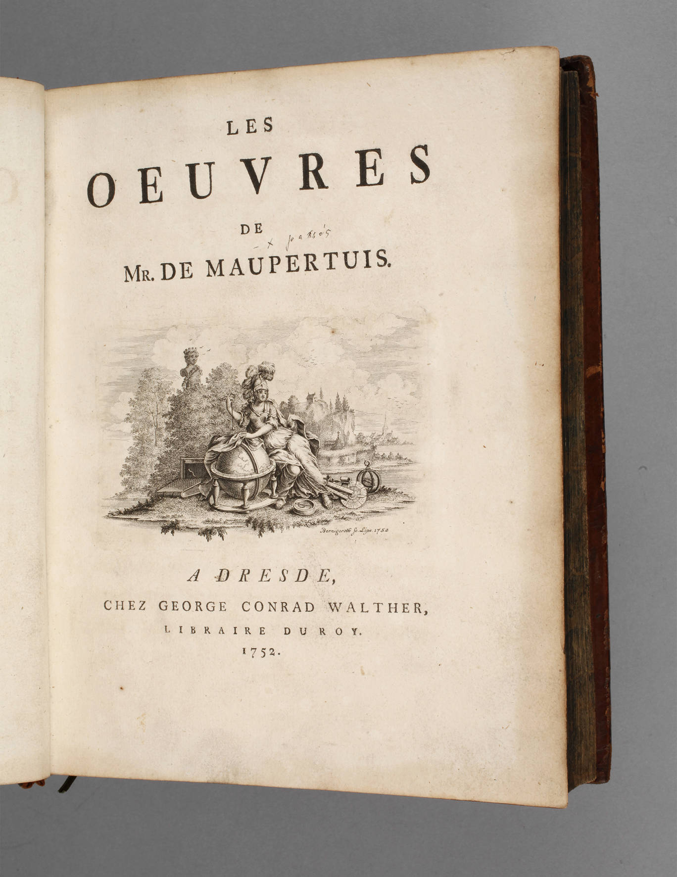 Pierre-Louis Moreau de Maupertuis Werk 1752