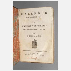 Friedrich Schiller Drama 1802