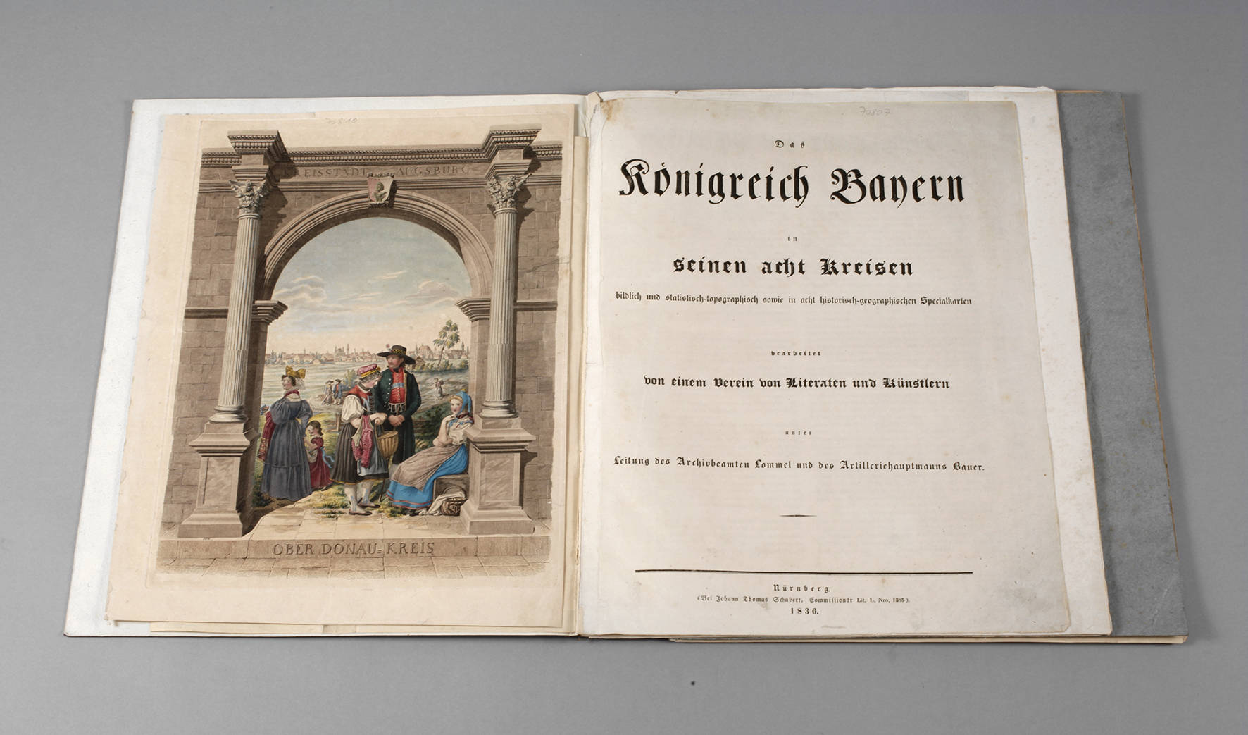 Huldigungswerk Königreich Bayern 1836