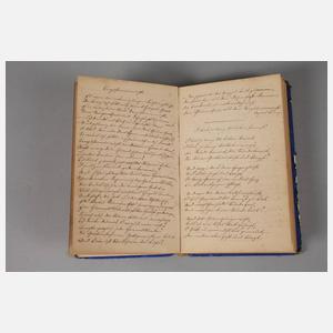 Gedichtsammlung in Abschrift 1850