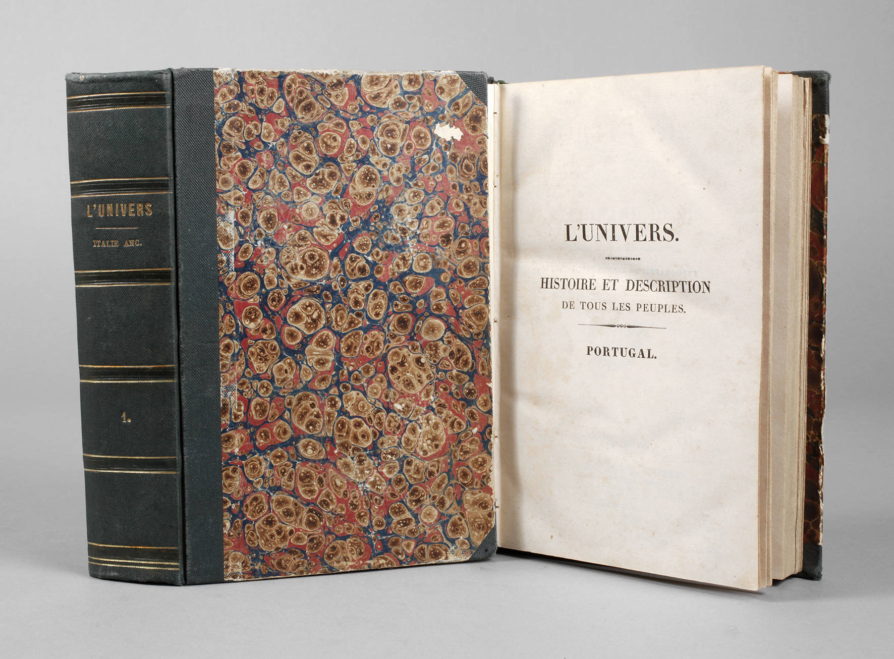 Länderbeschreibung Italien und Portugal um 1850