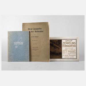 Konvolut Zeppelin-Literatur