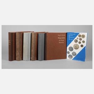 Konvolut Fachliteratur Numismatik